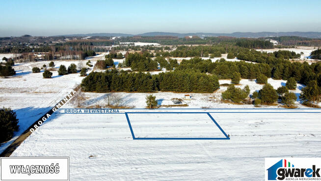 Szeroka działka/działki budowlana 1200m2 Chechło ul.Widokowa