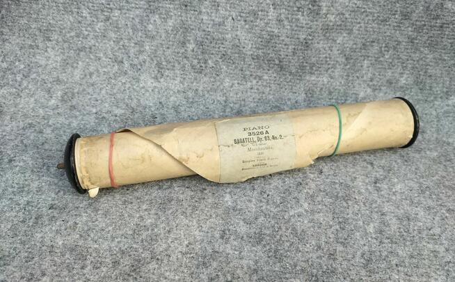 Rolka do pianoli Simplex Bagatell Moszkowski