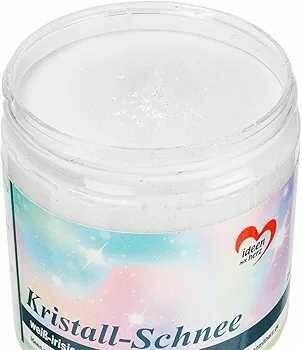 Kryształowy sztuczny śnieg biały dekoracyjna pasta