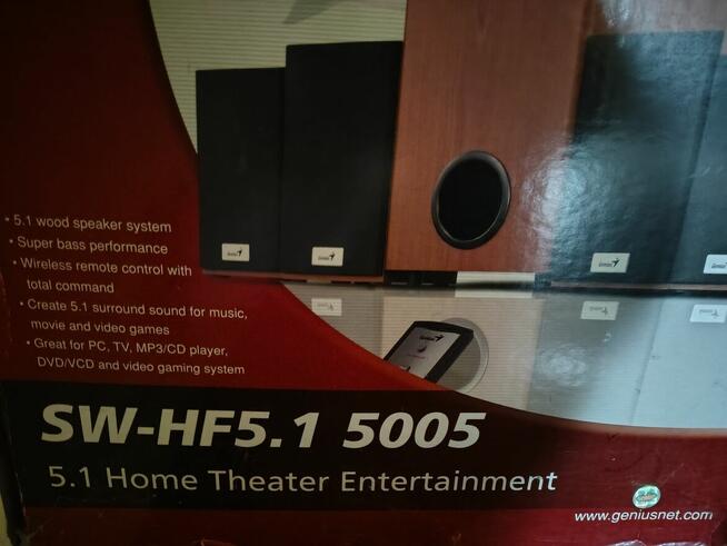 Głośniki GENIUS SW-HF 5.1 5005