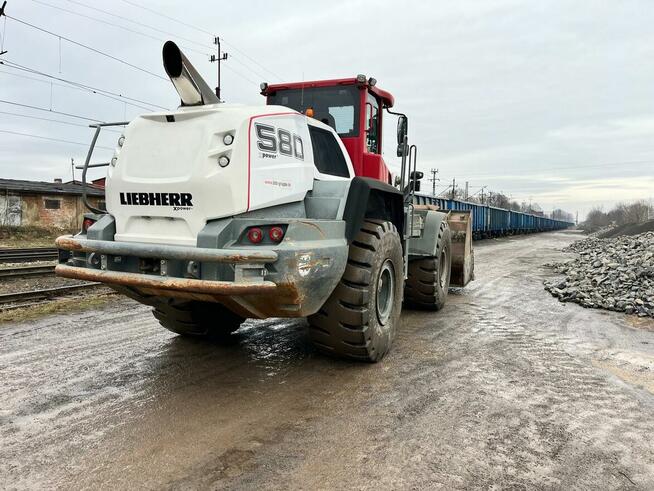 liebherr 580 Xpower ,waga pfreundt wk 60, szybkozłącze