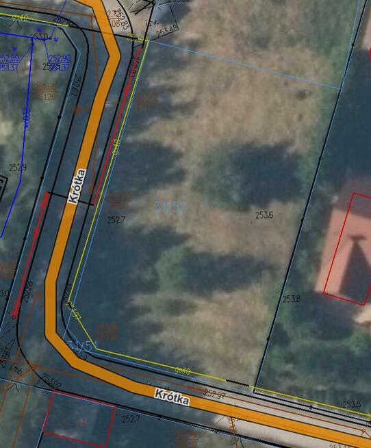 Atrakcyjna działka Budowlana. Bilcza ul. Krótka