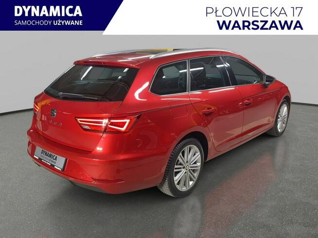 Seat Leon Sportstourer Xcellence 1.5TSI 130KM M6 2019 r., salon PL, I właściciel