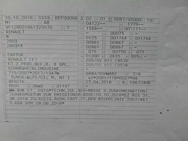 Renault Captur Automat, benz, nawigacja, klimatronic, kamera,sam parkuje,podg. fotele