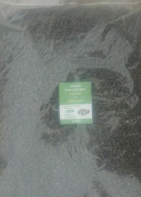 Nawóz ekologiczny Sapropel i łuska gryki 20kg