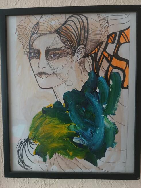 Prace plastyczne 2 sztuki sprzedam