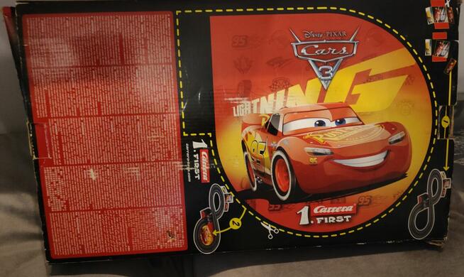 Tor wyścigowy Carrera FIRST Disney Cars 3