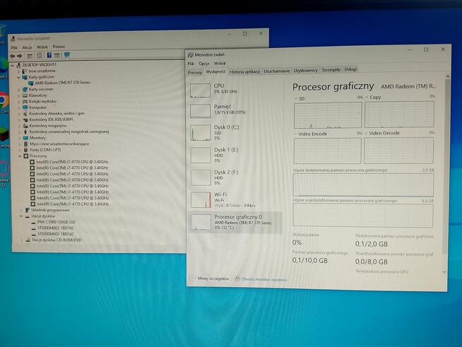 DELL optiplex 9020 - intel core I7-4770 - SSD