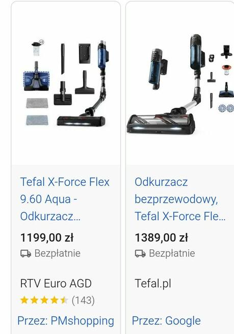 Odkurzacz bezprzewodowy pionowy, z opcją mycia podłóg