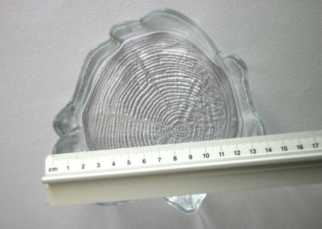 Kryształ miska pień drzewa vintage design B. Edenfalk Skruf