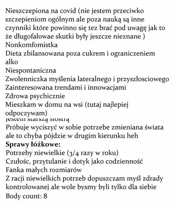 Przedsiębiorczego który nie chce mieć dzieci w wieku 27-42
