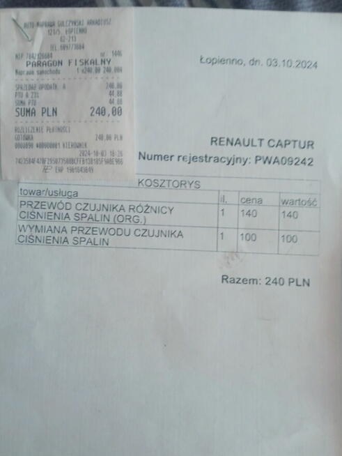 SPRZEDAM RENAULT CAPTUR