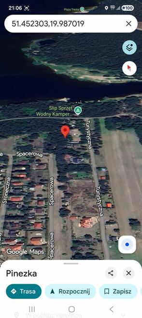 Działka nad Zalewem Sulejowskim – Karolinów | Blisko plaży i