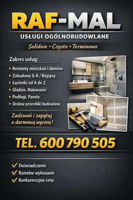 REMONTY/WYKOŃCZENIA ITP