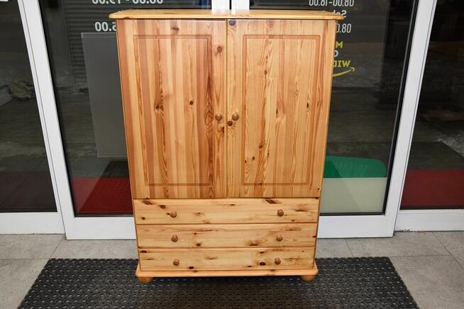 komoda - bieliźniarka z drewna sosnowego - jak nowa