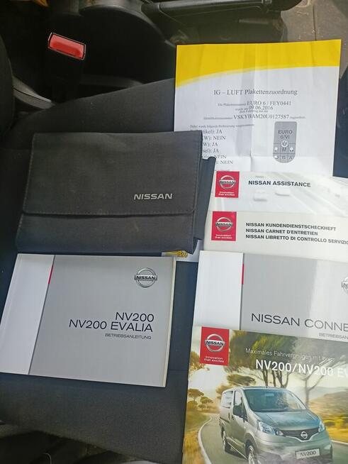 Nissan NV200 stan perfekcyjny 2016 rok 1,5 dci 110KM
