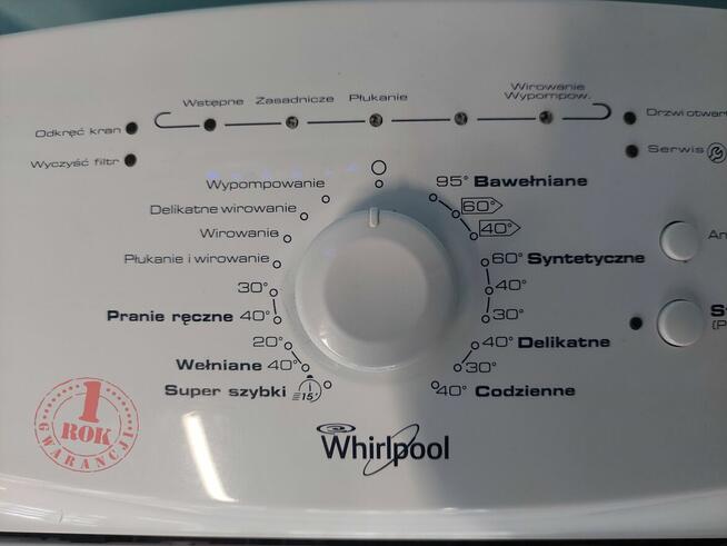 Pralka ładowana od góry Whirlpool AWE4519P ROK GWARANCJA