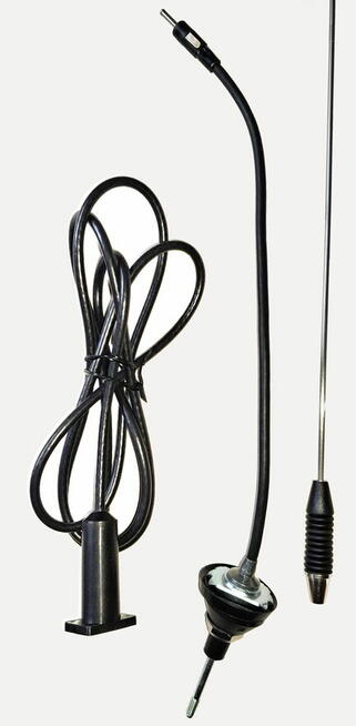 ANTENA CHROM FIAT 125p 126p Syrena Polonez FSO UNITRA