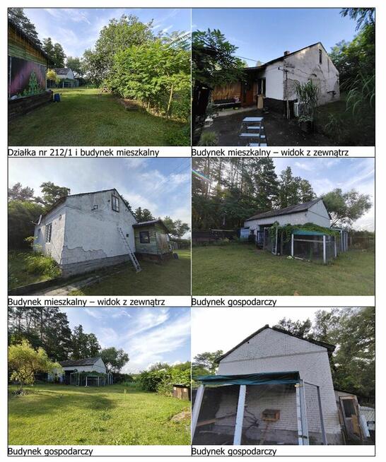 Syndyk sprzeda udział 1/4 w działkach (w tym zabudowana)