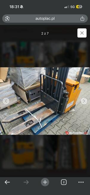 Still Sprzedam wózek widłowy elektryczny wysokiego zasięgu