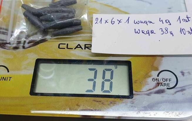 Ciężarki wędkarskie zestawy.