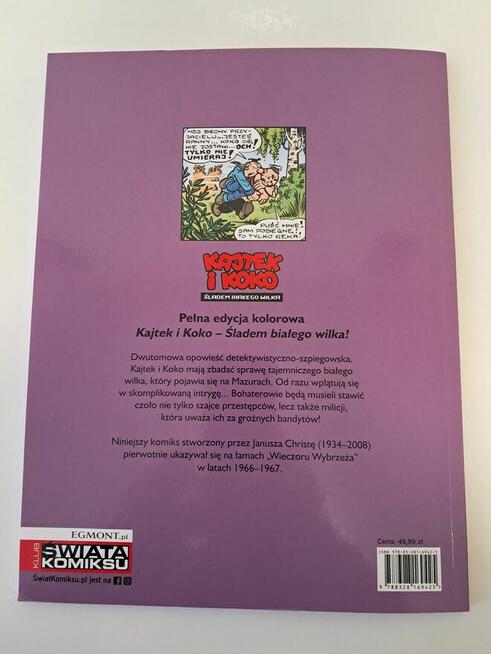 Komiks„Kajtek i Koko–Śladem b. wilka.Duch bunkraJ.Christa
