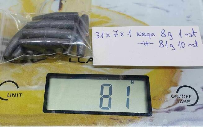 Ciężarki wędkarskie zestawy.