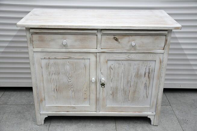 komoda z drewna sosnowego - jak nowa