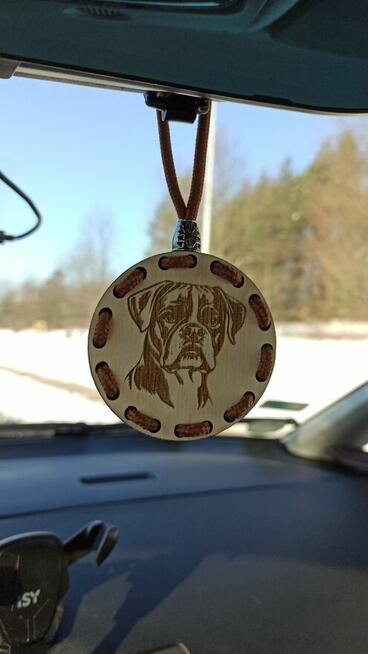 Zapach do samochodu zawieszka z filcem