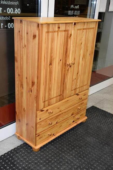 komoda - bieliźniarka z drewna sosnowego - jak nowa