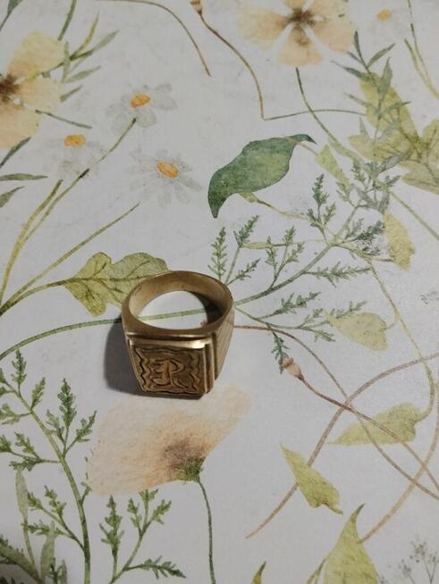 Sygnet złoty męski