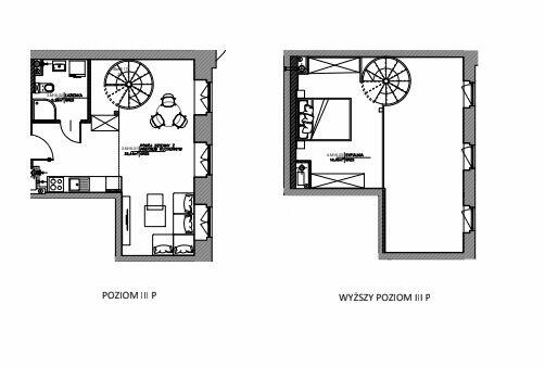 Mieszkanie w stylu loft 50m2 Łódz