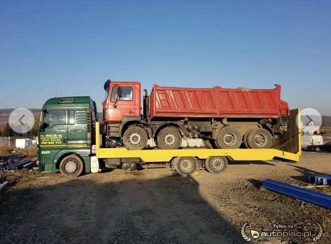 MAN TGX Sprzedam Pomoc Drogowa do przewozu maszyn budowlanyc