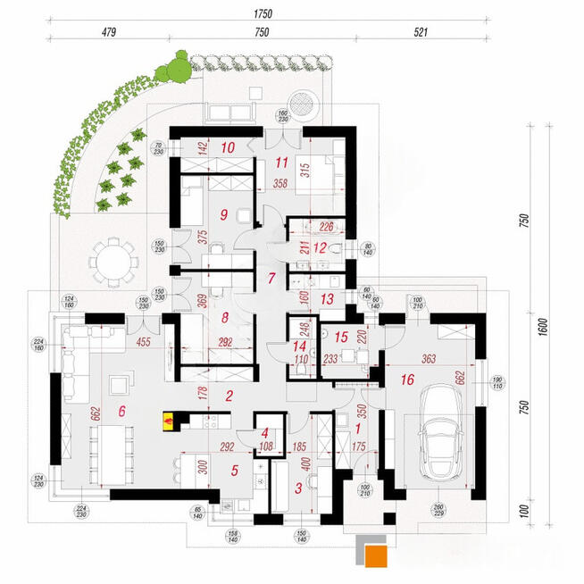 DOM WOLNOSTOJĄCY | STAN SUROWY OTWARTY | BIERUTÓW