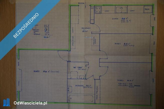 Bezpośrednio sprzedam mieszkanie, 69,6 m2, Warszawa-Praga Południe