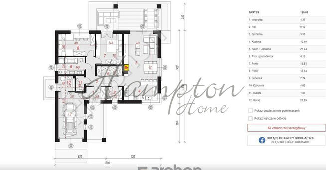 Dom Małęczyn gm. Gózd,