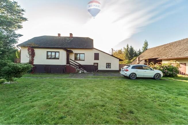 Dom na wsi z gospodarstwem w super lokalizacji