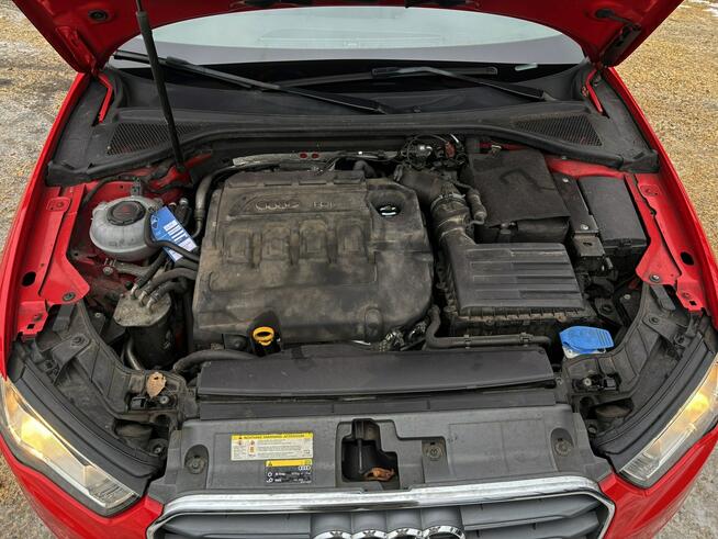 AUDI A3 2.0 TDI 185km skóra NAVI led PDC serwis BEZWYPADEK 2016 FV23%
