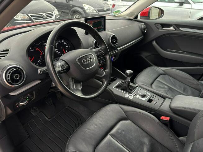 AUDI A3 2.0 TDI 185km skóra NAVI led PDC serwis BEZWYPADEK 2016 FV23%