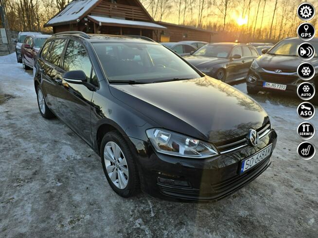 Volkswagen Golf Variant 1.4 125tyś km.Automat.Klmatronik Dwustrefowy.Tempomat.Nowe Opony.
