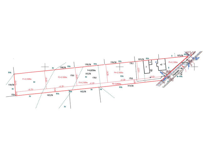 Działka budowlana Źlinice gm. Prószków