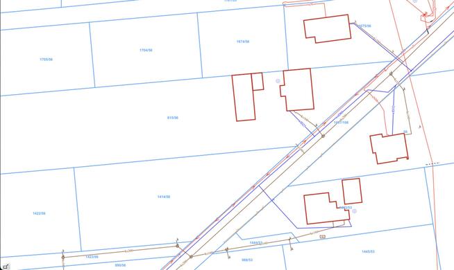 Działka budowlana Źlinice gm. Prószków