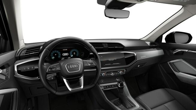 Audi Q3 LED_Kamera_Virtual_El.Fotel_Tempomat_CarPlay_PakietCzerń_SportowaKier.