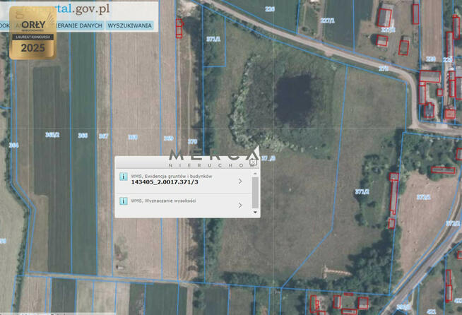 Działka budowlana Małopole gm. Dąbrówka, Franciszka Czapskiego