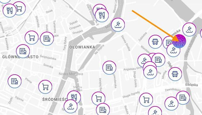 Mieszkanie Gdańsk Śródmieście, Mostek