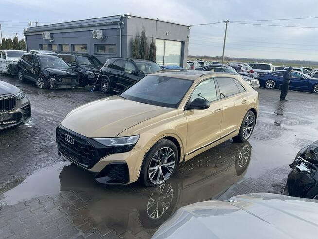 Audi Q8 S-line mHEV Quattro Pamięć Pneumatyka Kamery360 HAK 286KM