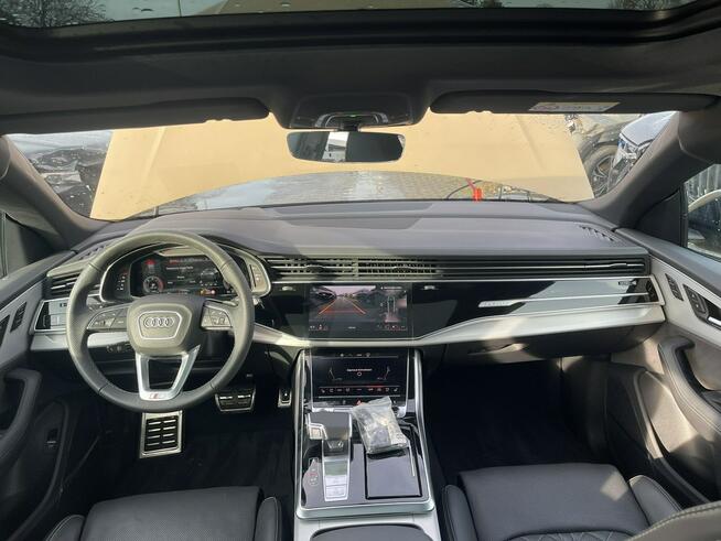 Audi Q8 S-line mHEV Quattro Pamięć Pneumatyka Kamery360 HAK 286KM