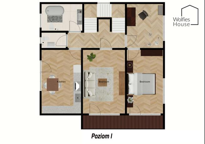 Dom Kraków Kraków-Podgórze, Dębniki, Sąsiedzka