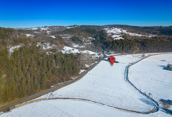 Działka budowlana Roztoka-Brzeziny gm. Gródek nad Dunajcem