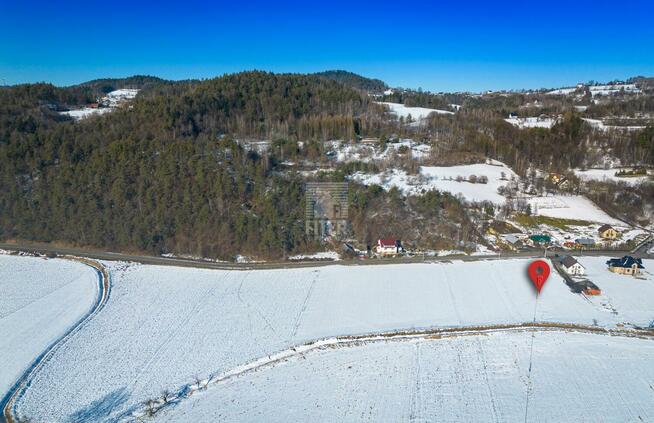 Działka budowlana Roztoka-Brzeziny gm. Gródek nad Dunajcem